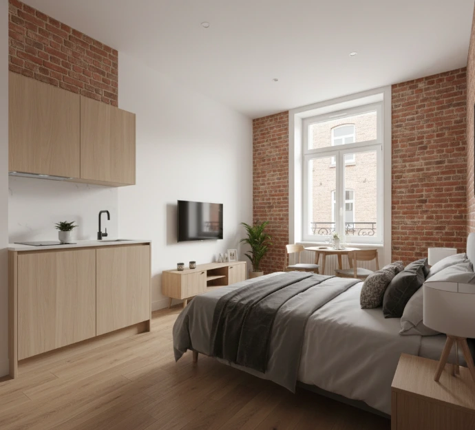 Appartement < 40 m²